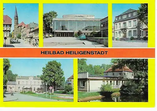 Ansichtskarte Heilbad Heiligenstadt - gelaufen 1979