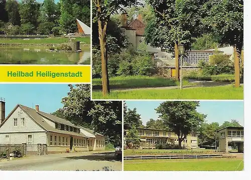 Ansichtskarte Heilbad Heiligenstadt - gelaufen 1982