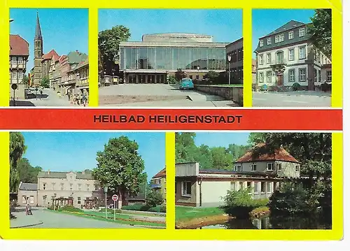 Ansichtskarte Heilbad Heiligenstadt - gelaufen 1983