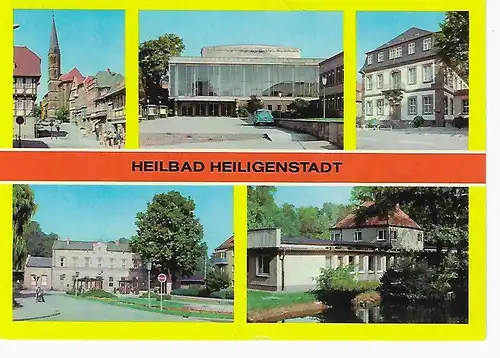Ansichtskarte Heilbad Heiligenstadt - gelaufen 1981