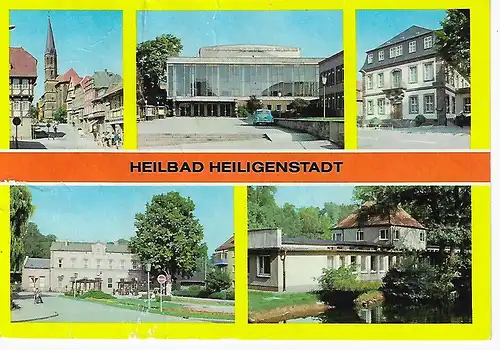 Ansichtskarte Heilbad Heiligenstadt - gelaufen 
