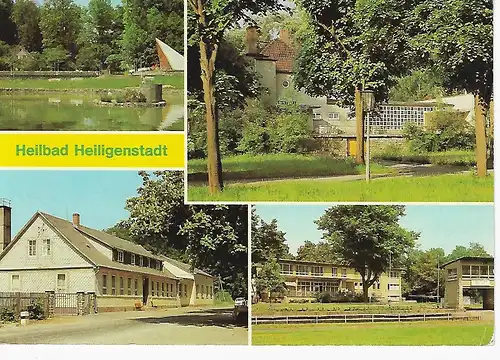 Ansichtskarte Heilbad Heiligenstadt - gelaufen 1981