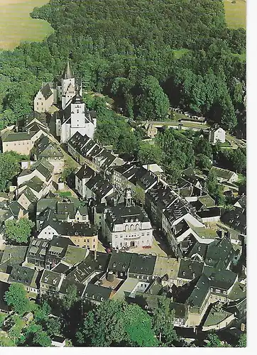 Ansichtskarte Schwarzenberg / Erzgebirge - Altstadt - nicht gelaufen