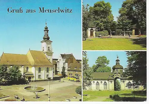 Ansichtskarte Meuselwitz (Kr. Altenburg) - gelaufen 1989