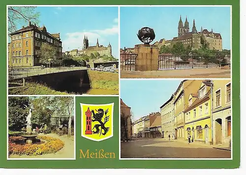Ansichtskarte Meißen an der Elbe  - nicht gelaufen
