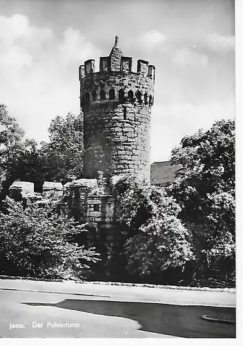 Ansichtskarte Jena - Der Pulverturm - nicht gelaufen - ca. 1976