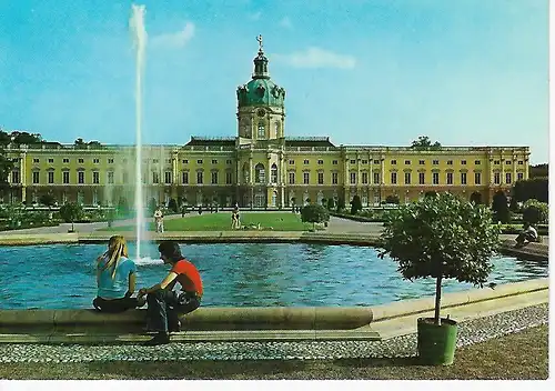Ansichtskarte Berlin - Schloß Charlottenburg - nicht gelaufen