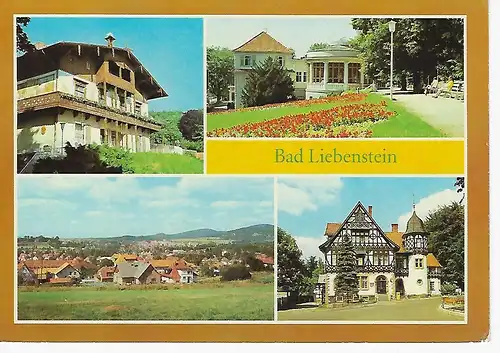 Ansichtskarte Bad Liebenstein (Kr. Bad Salzungen) -  nicht gelaufen