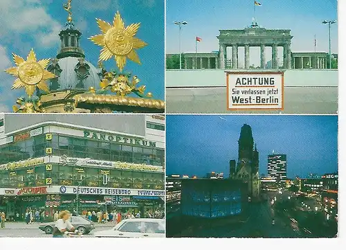 Ansichtskarte Berlin - beschrieben