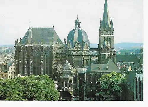 Ansichtskarte Der Dom zu Aachen - Nordseite - nicht gelaufen