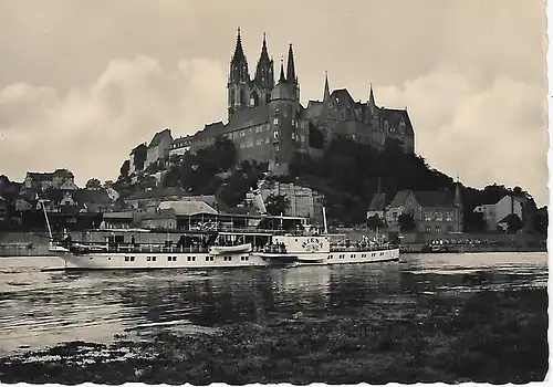 Ansichtskarte Meißen an der Elbe - Albrechtsburg und Dom  - nicht gelaufen