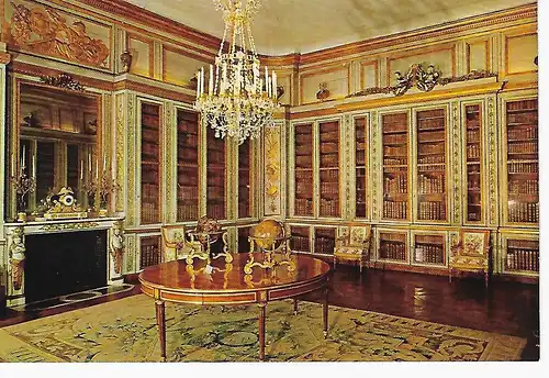 Ansichtskarte Versailles Biliothèque de Louis XVI - nicht gelaufen