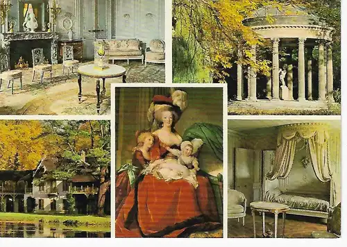 Ansichtskarte Versailles Salon de la Reine - nicht gelaufen