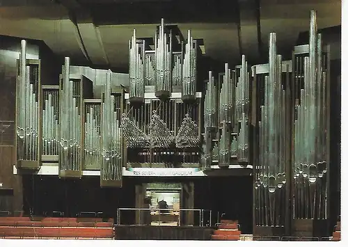 Ansichtskarte Messestadt Leipzig - Neues Gewandhaus - Schuke-Orgel im Großen Saal - nicht gelaufen