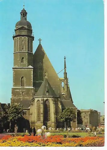 Ansichtskarte Messestadt Leipzig - Thomaskirche - nicht gelaufen