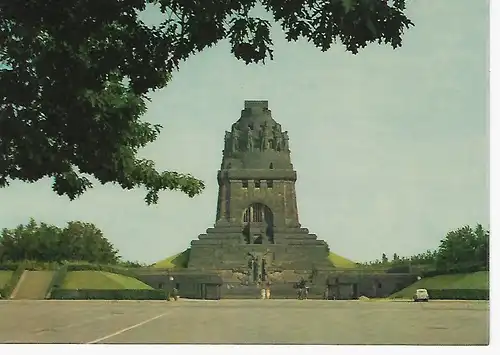 Ansichtskarte Messestadt Leipzig Völkerschlachtdenkmal - nicht gelaufen