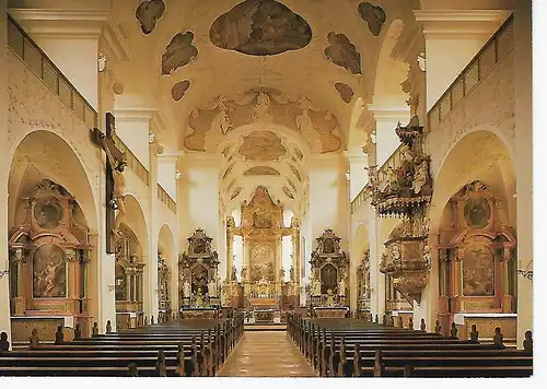 Ansichtskarte Pfarrkirche St. Trudpert / Münstertal - nicht gelaufen