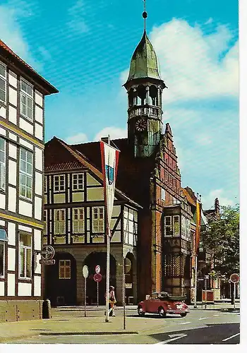 Ansichtskarte Nienburg / Weser - Rathaus - nicht gelaufen