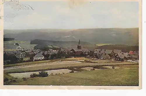 Ansichtskarte Höhenluftkurort Masserberg (Thür.) - gelaufen 1935