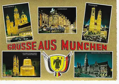 Ansichtskarte München- nicht gelaufen