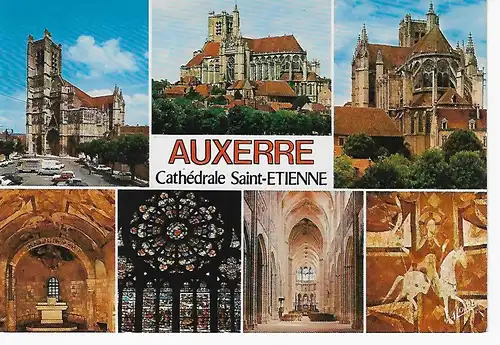 Ansichtskarte Auxerre (Yonne) - beschrieben