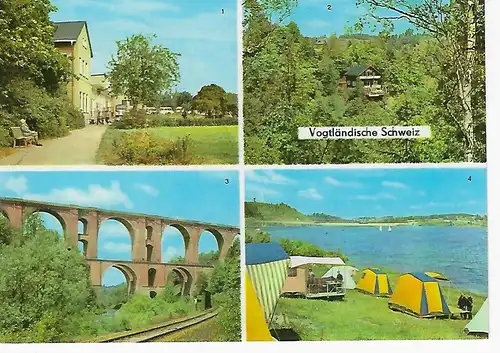 Ansichtskarte Vogtländische Schweiz - nicht gelaufen 