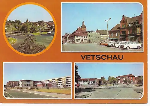 Ansichtskarte Vetschau  (Kr. Calau) - nicht gelaufen
