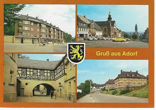 Ansichtskarte Adorf (Kr. Oelsnitz) - nicht gelaufen 