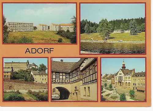 Ansichtskarte Adorf (Kr. Oelsnitz) - nicht gelaufen 