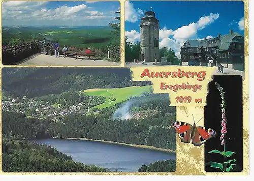 Ansichtskarte Auersberg Erzgebirge - nicht gelaufen 