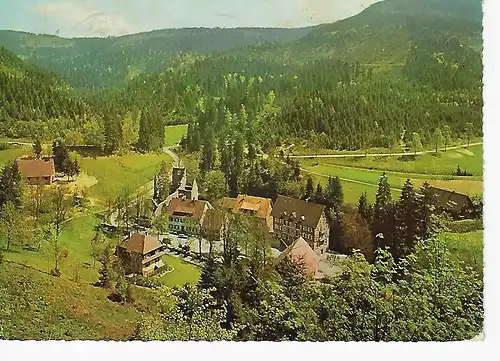 Ansichtskarte Allerheiligen im Schwarzwald - gelaufen 1967