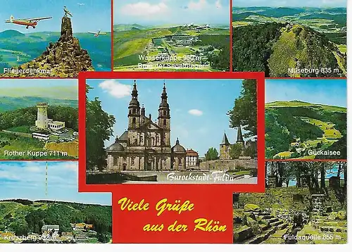 Ansichtskarte Fulda - Dom - nicht gelaufen