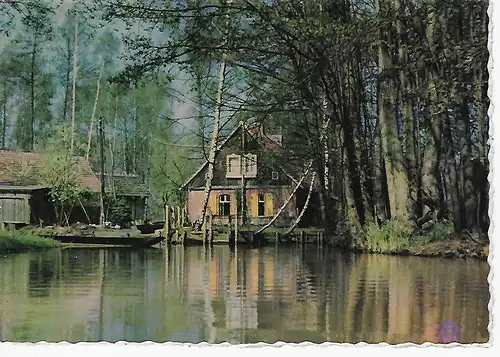 Ansichtskarte Spreewald - nicht gelaufen 