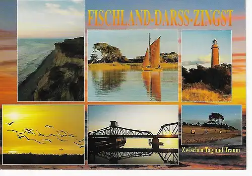 Ansichtskarte Fischland-Darß-Zingst - gelaufen 2003