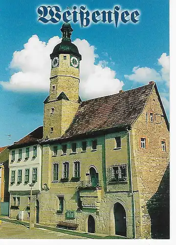 Ansichtskarte Weißensee - historisches Rathaus - nicht gelaufen