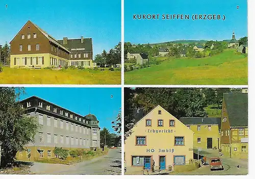 Ansichtskarte Kurort Seiffen / Erzgebirge - nicht gelaufen