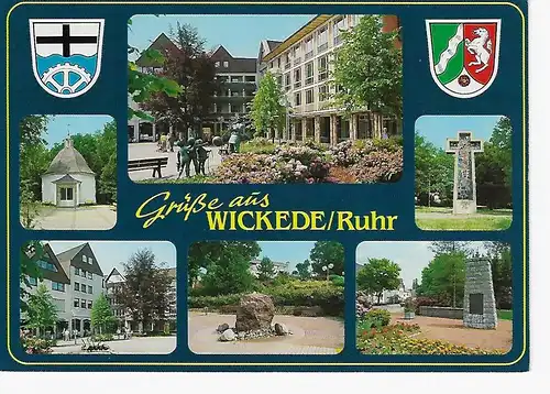 Ansichtskarte Wickede / Ruhr - nicht gelaufen