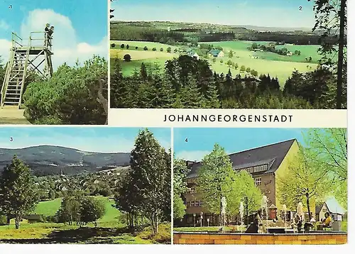 Ansichtskarte Johanngeorgenstadt (Erzgebirge) - gelaufen