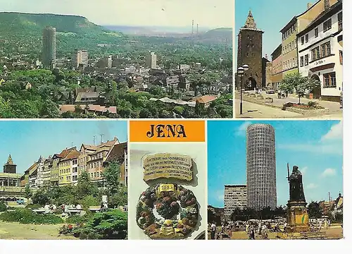 Ansichtskarte Jena - nicht gelaufen ca. 1988