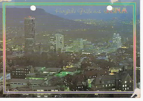 Ansichtskarte Jena - Blick vom Landgrafen - nicht gelaufen ca. 1997