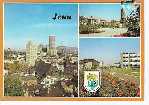 Ansichtskarte Jena - gelaufen 1997