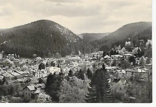 Ansichtskarte Friedrichroda mit Gottlob / Thür. Wald - gelaufen 1978