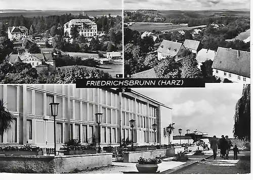 Ansichtskarte Friedrichsbrunn (Harz) - gelaufen 