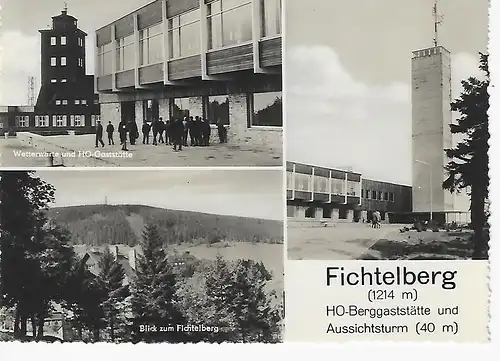Ansichtskarte Fichtelberg - nicht gelaufen