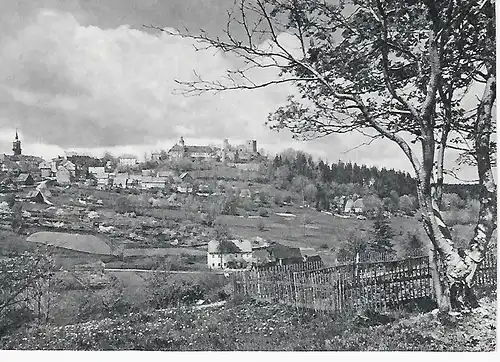 Ansichtskarte Frauenstein im Erzgebirge - nicht gelaufen