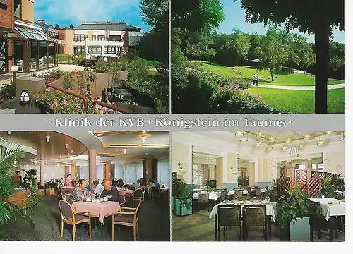 Ansichtskarte Klinik der KVB - Königstein im Taunus - nicht gelaufen