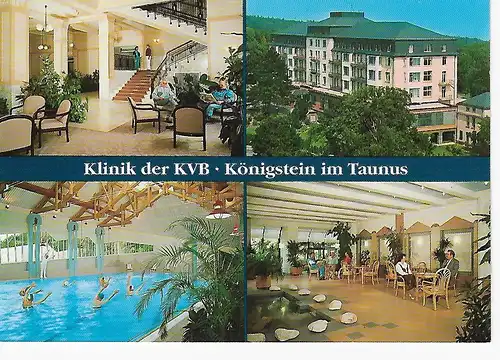 Ansichtskarte Klinik der KVB - Königstein im Taunus - nicht gelaufen