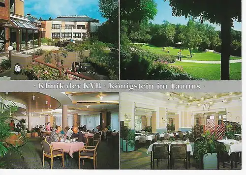 Ansichtskarte Klinik der KVB - Königstein im Taunus - nicht gelaufen