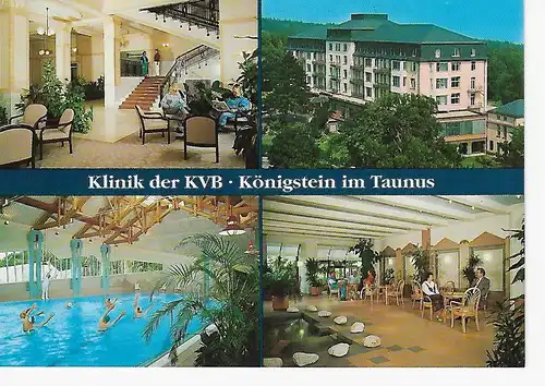 Ansichtskarte Klinik der KVB - Königstein im Taunus - nicht gelaufen
