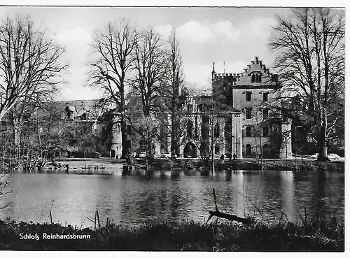 Ansichtskarte Schloß Reinhardsbrunn - nicht gelaufen 